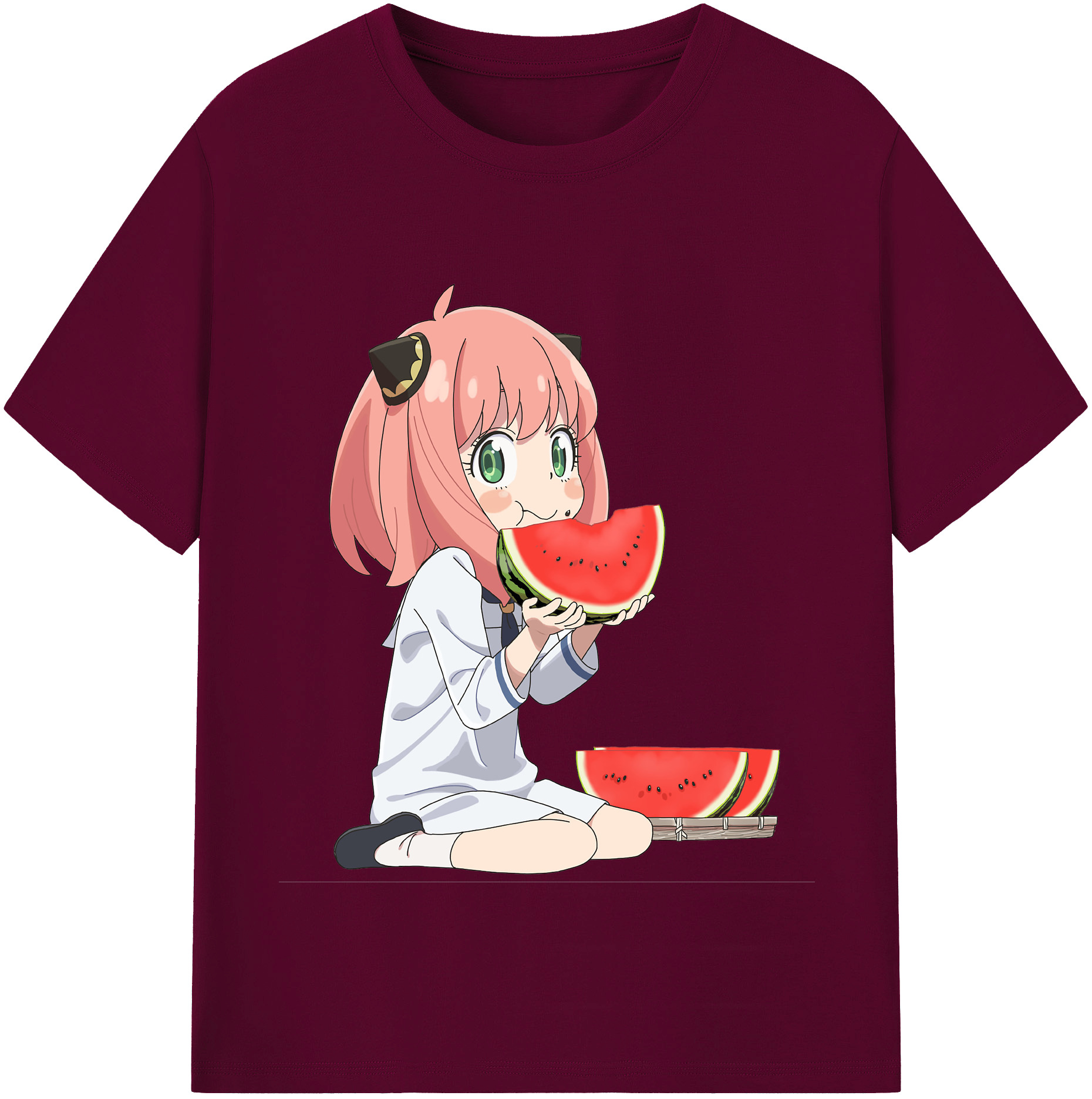 （画像用） SPY×FAMILY间谍家家酒 レディースカジュアルプリントTシャツ（綿100％）